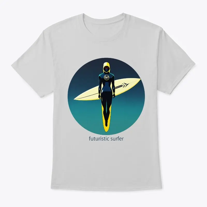 futuristic surfer