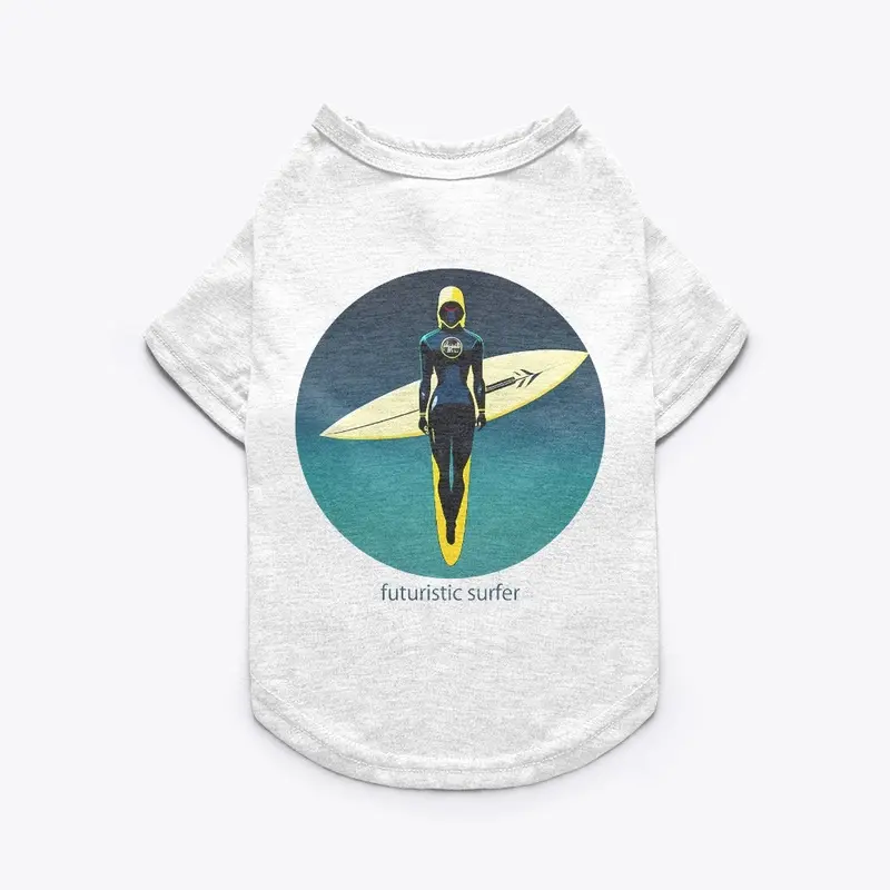 futuristic surfer